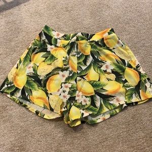 Show Me Your Mumu Lemon Shorts